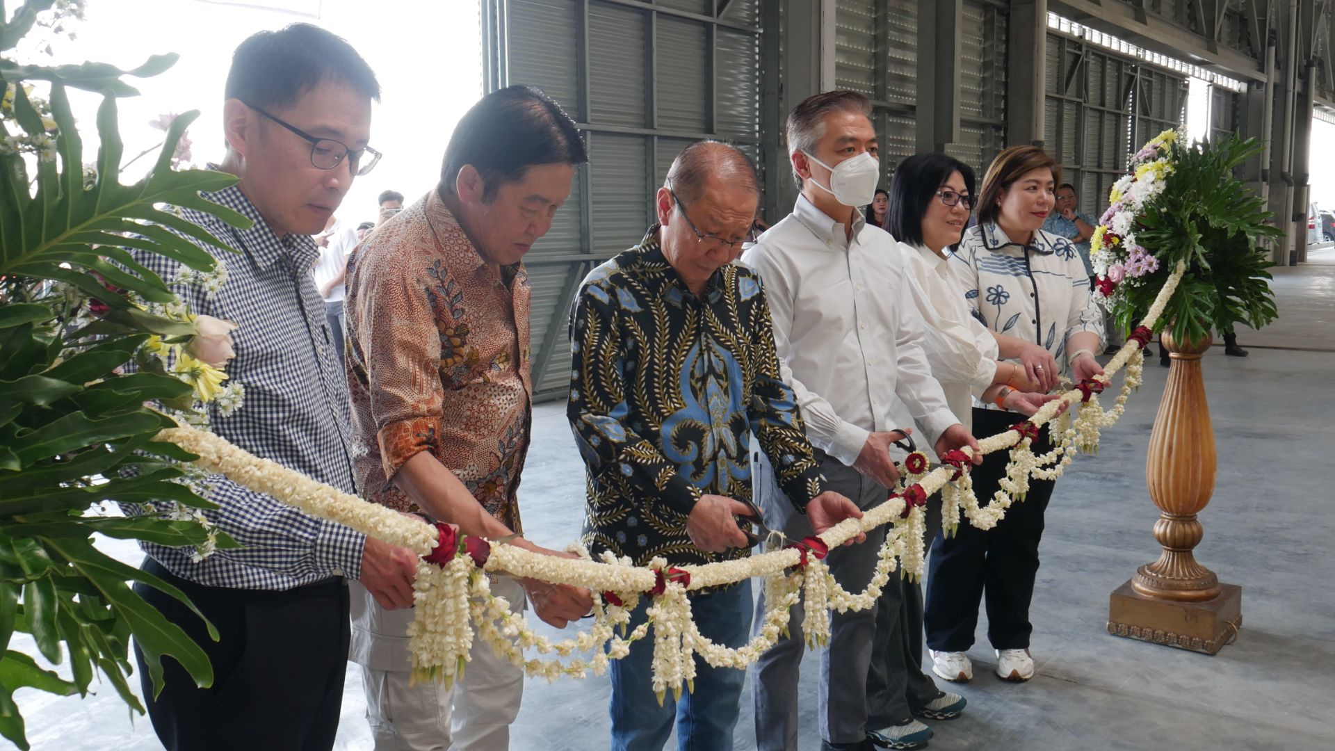 Peresmian Mill PT Kepuh Kencana Arum di Mojokerto