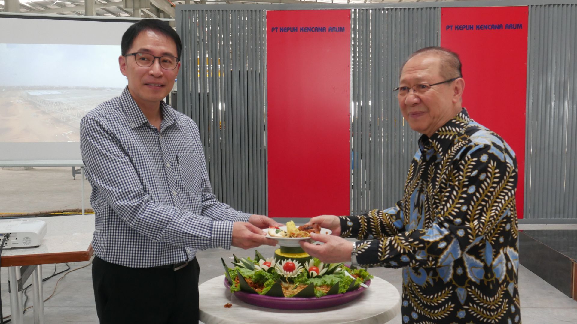 Peresmian Mill PT Kepuh Kencana Arum di Mojokerto